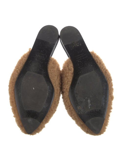 Jenni Kayne Shearling Fur Trim Mules