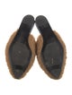 Jenni Kayne Shearling Fur Trim Mules