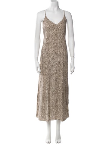 Jenni Kayne Dresses Animal Print Long Dress M