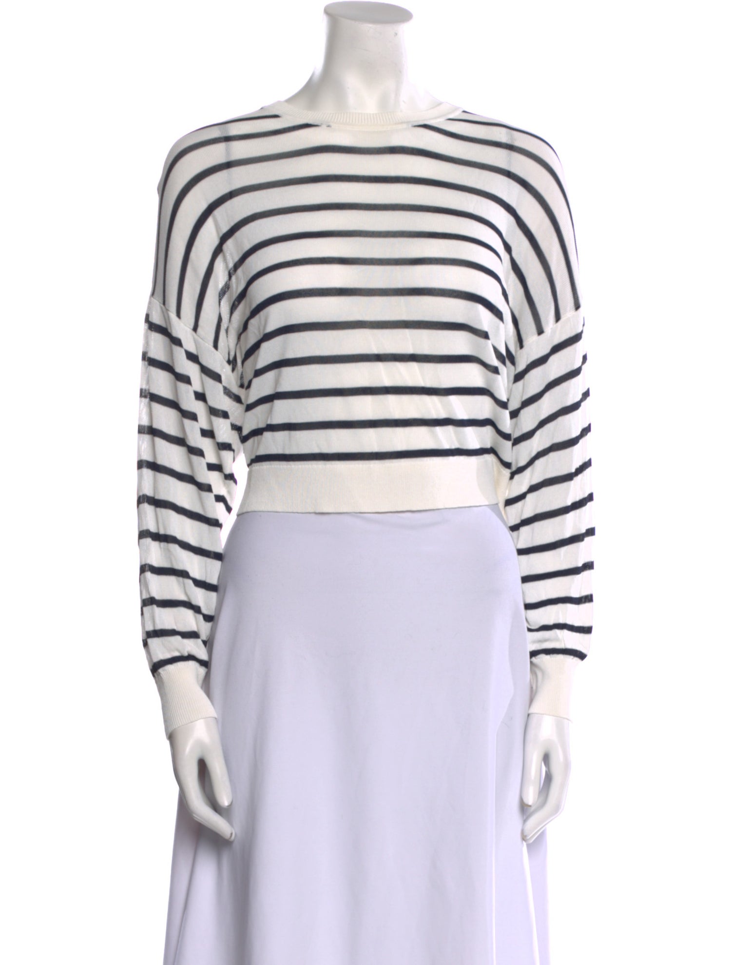 Jenni Kayne Striped Crew Neck Sweater