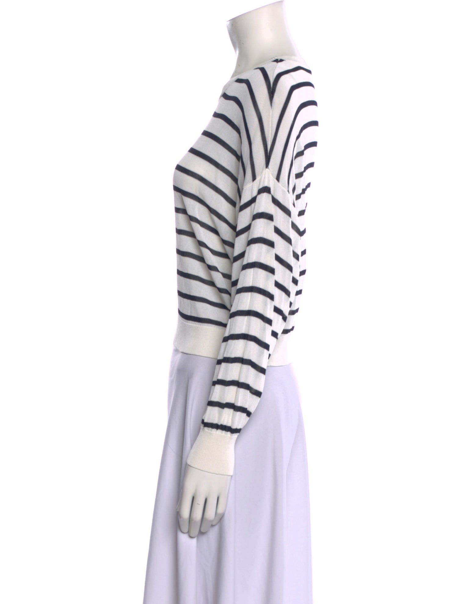 Jenni Kayne Striped Crew Neck Sweater