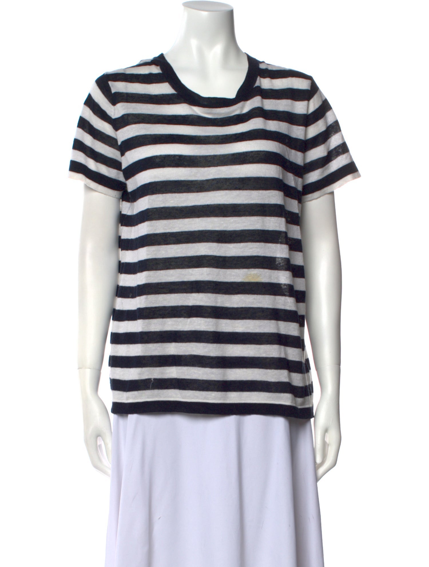 Jenni Kayne Linen Striped T-Shirt
