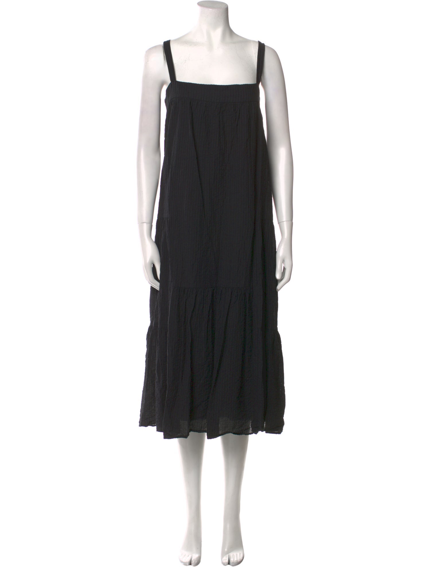 Jenni Kayne Square Neckline Midi Length Dress