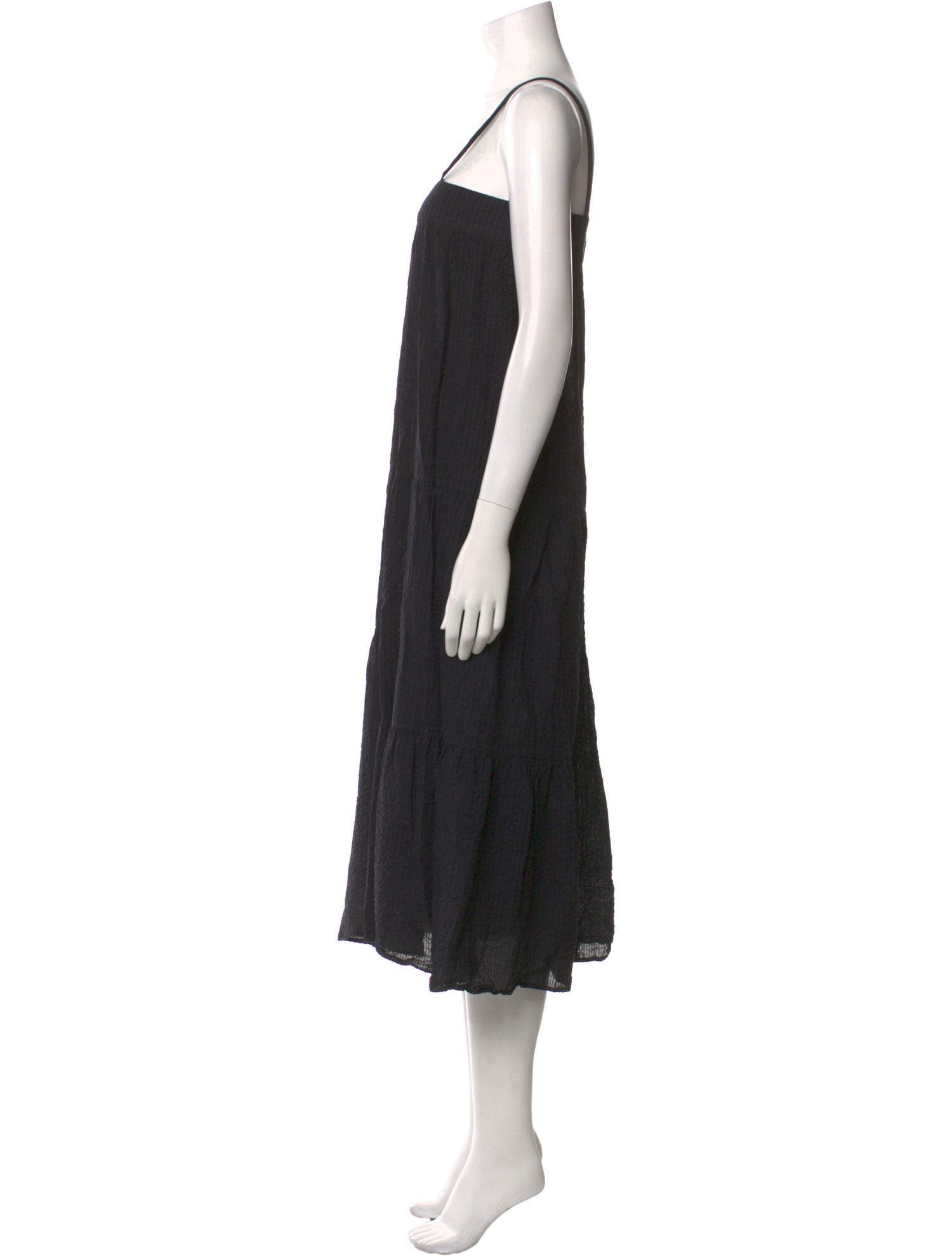 Jenni Kayne Square Neckline Midi Length Dress