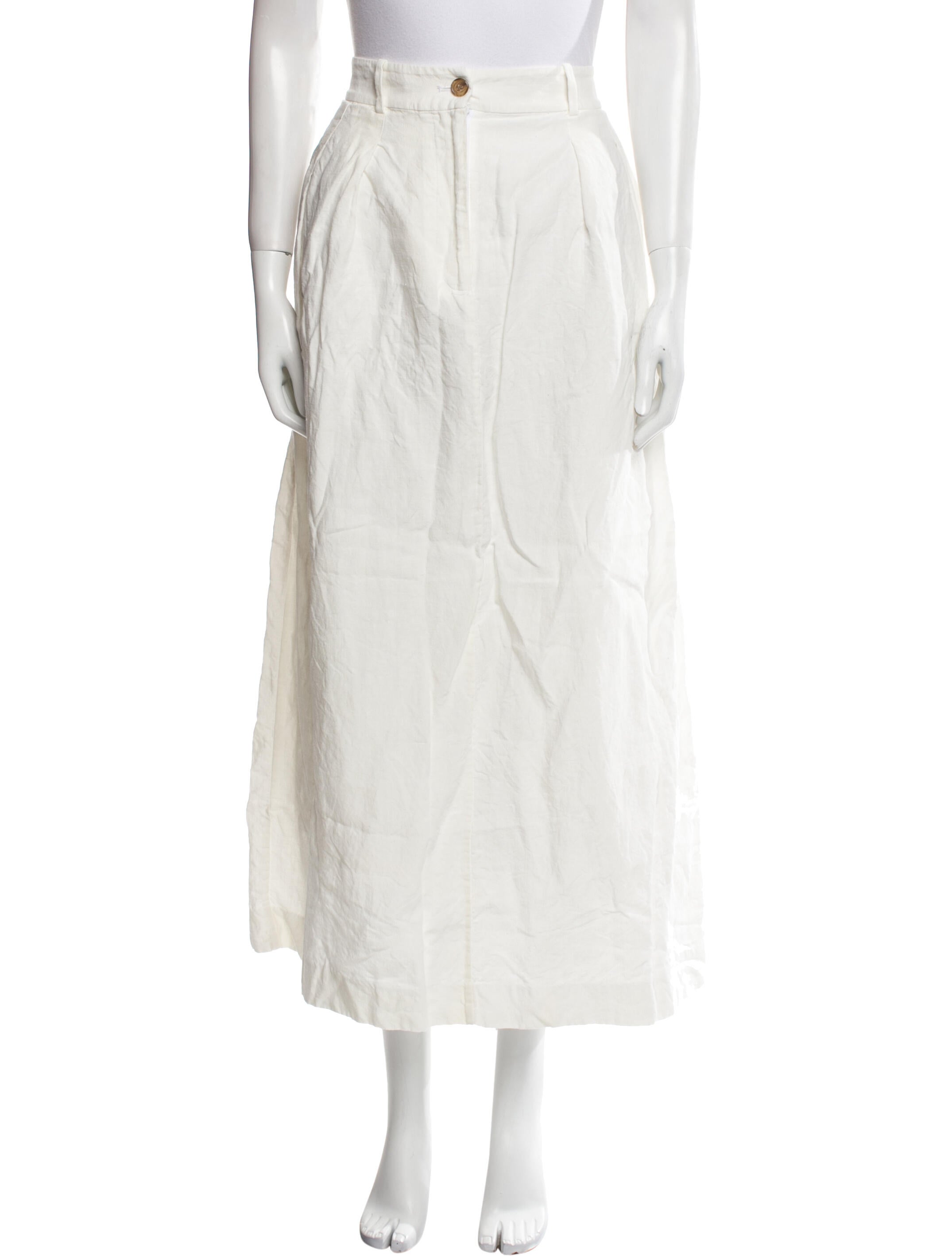 Jenni Kayne Linen Midi Length Skirt