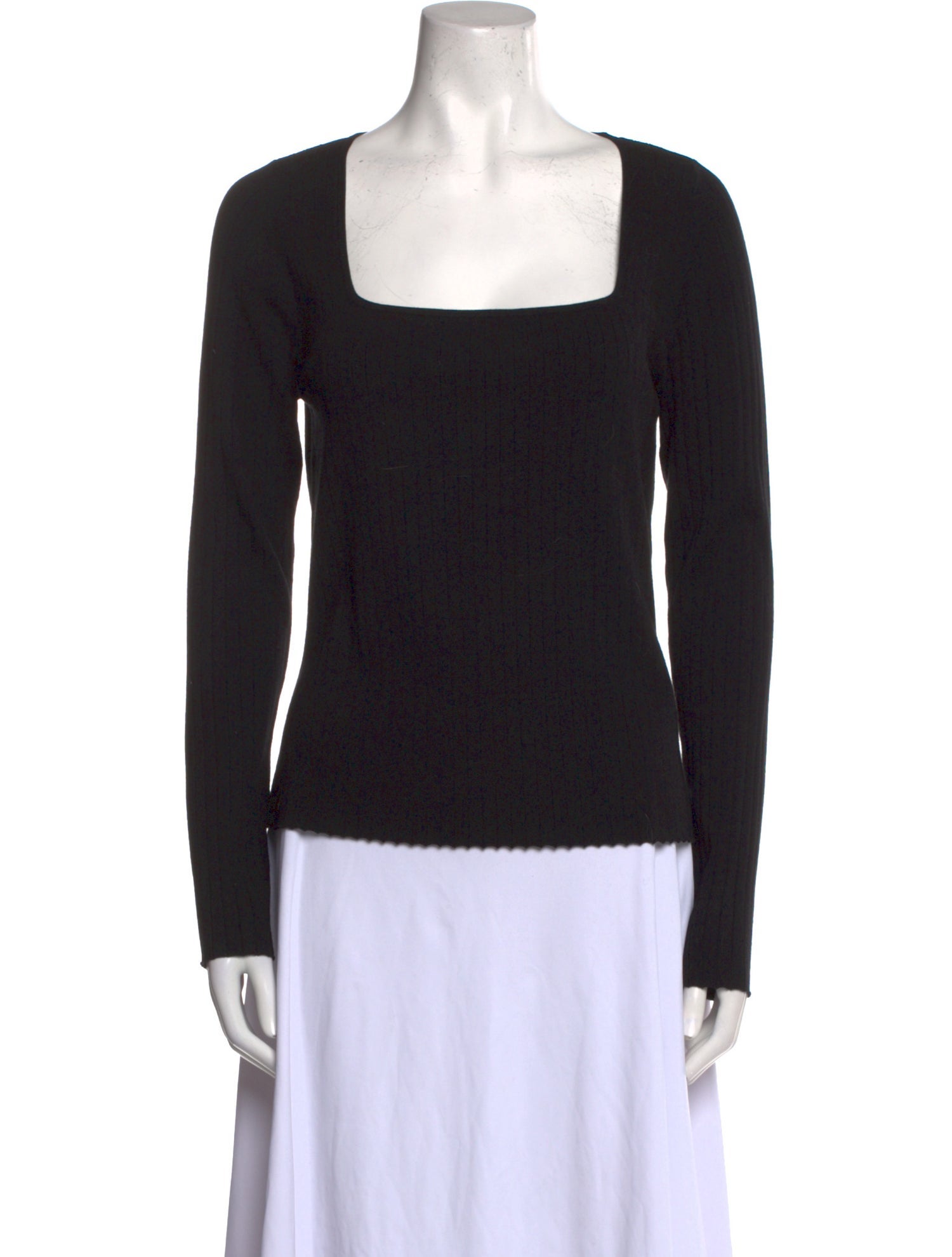 Jenni Kayne Square Neckline Long Sleeve Top