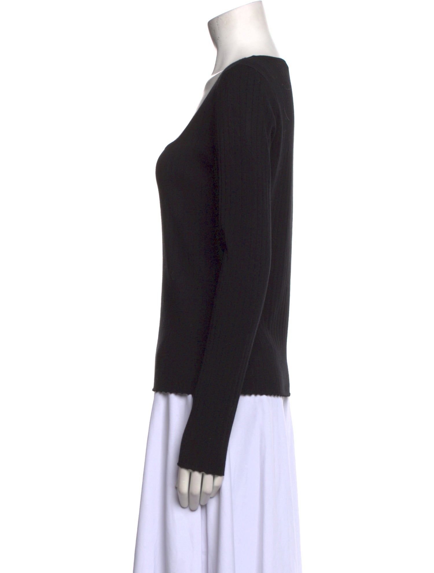 Jenni Kayne Square Neckline Long Sleeve Top