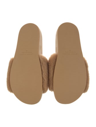 Jenni Kayne Faux Fur Slides
