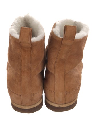 Jenni Kayne Suede Whipstitch Trim Boots