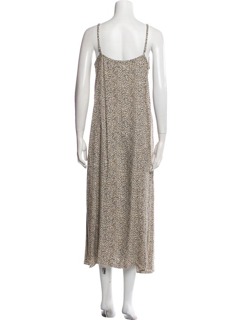 Jenni Kayne Animal Print Long Dress