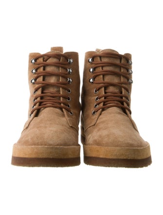 Jenni Kayne Suede Lace-Up Boots