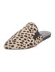 Jenni Kayne Ponyhair Animal Print Mules