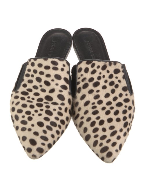 Jenni Kayne Ponyhair Animal Print Mules