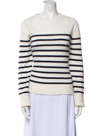 Jenni Kayne Striped Bateau Neckline Sweater