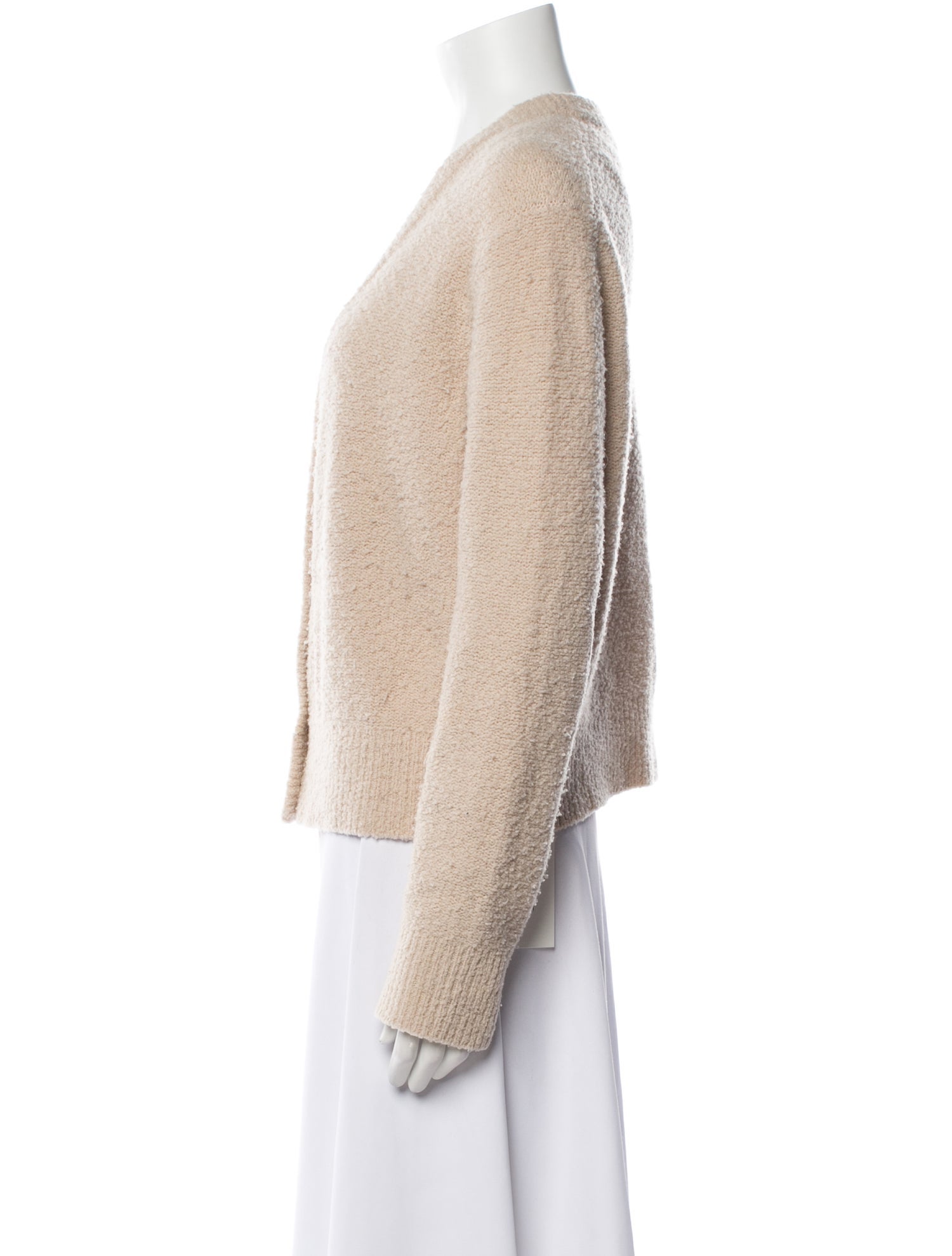 Jenni Kayne Merino Wool Plunge Neckline Sweater