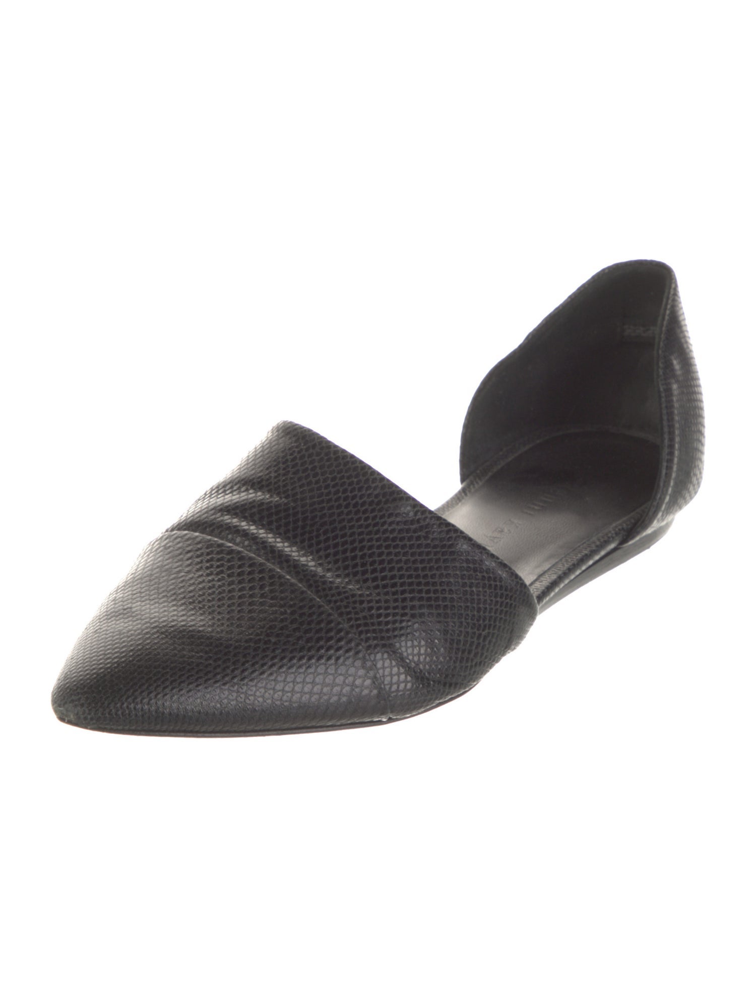 Jenni Kayne Embossed Leather D'Orsay Flats