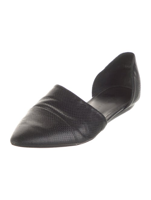 Jenni Kayne Embossed Leather D'Orsay Flats