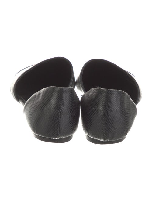 Jenni Kayne Embossed Leather D'Orsay Flats