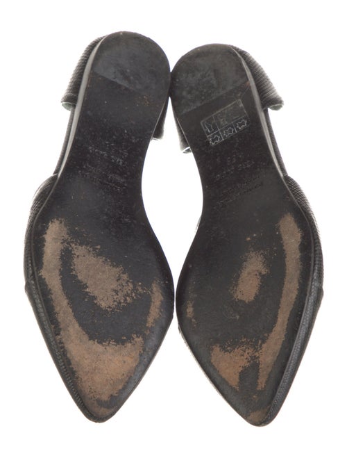 Jenni Kayne Embossed Leather D'Orsay Flats