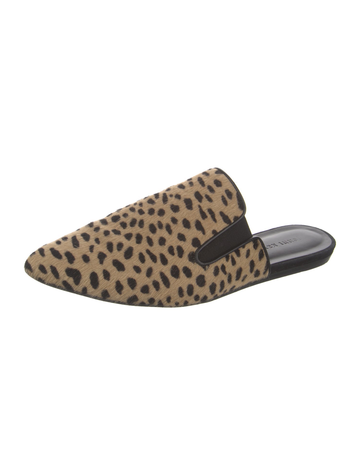 Jenni Kayne Ponyhair Animal Print Mules