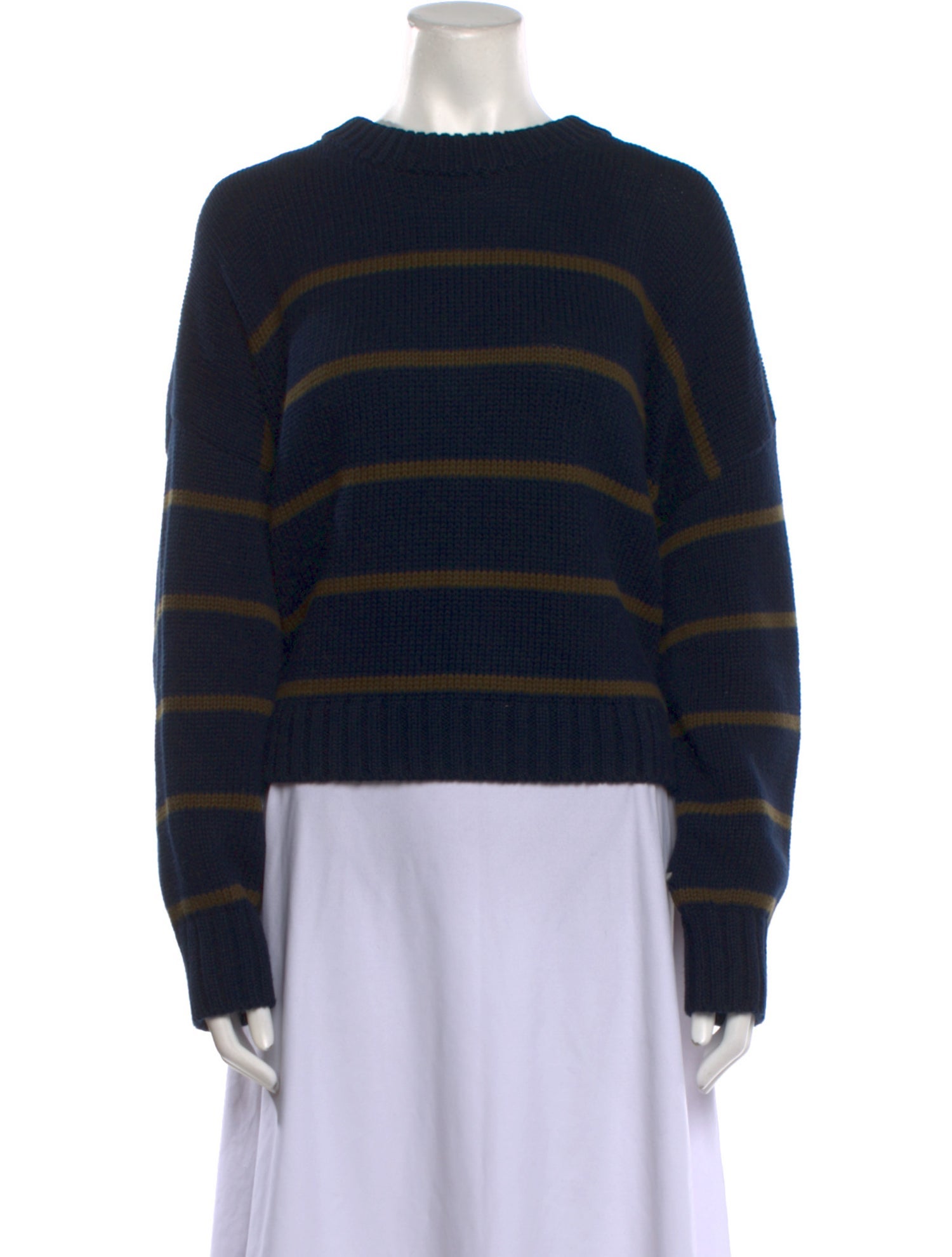 Jenni Kayne Striped Crew Neck Sweater