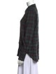 Jenni Kayne Plaid Print Long Sleeve Button-Up Top
