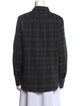 Jenni Kayne Plaid Print Long Sleeve Button-Up Top