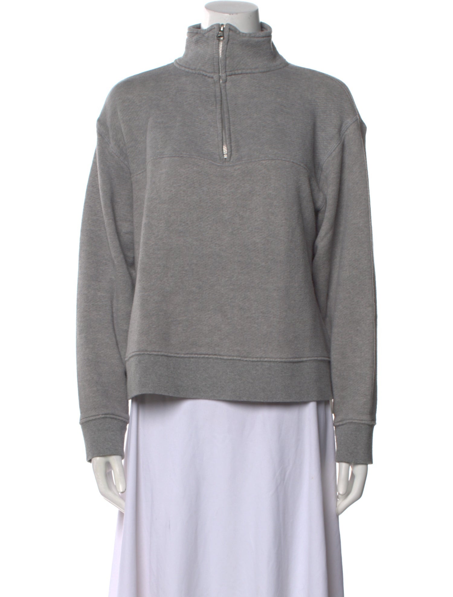Jenni Kayne Mock Neck Long Sleeve Sweatshirt