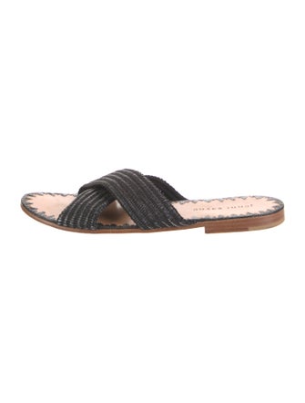 Jenni Kayne Raffia Slides