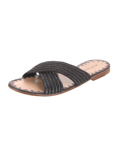 Jenni Kayne Raffia Slides