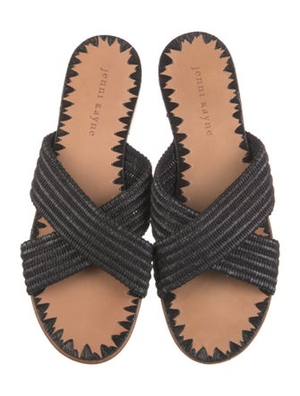 Jenni Kayne Raffia Slides