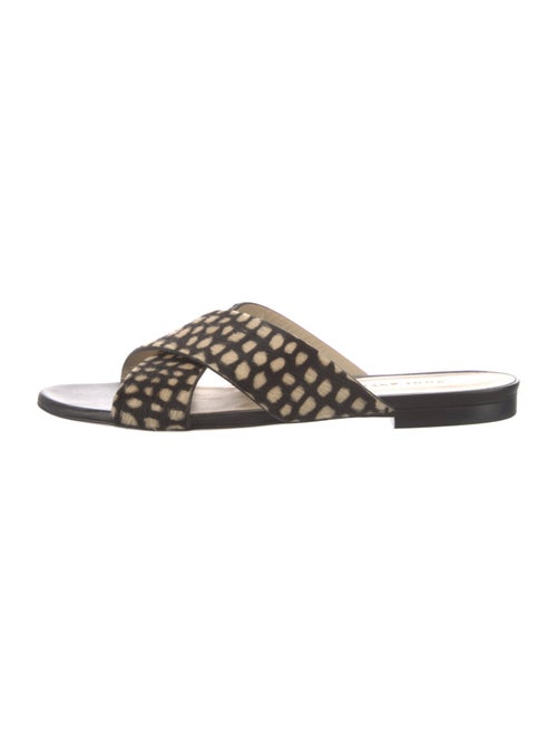 Jenni Kayne Ponyhair Animal Print Slides