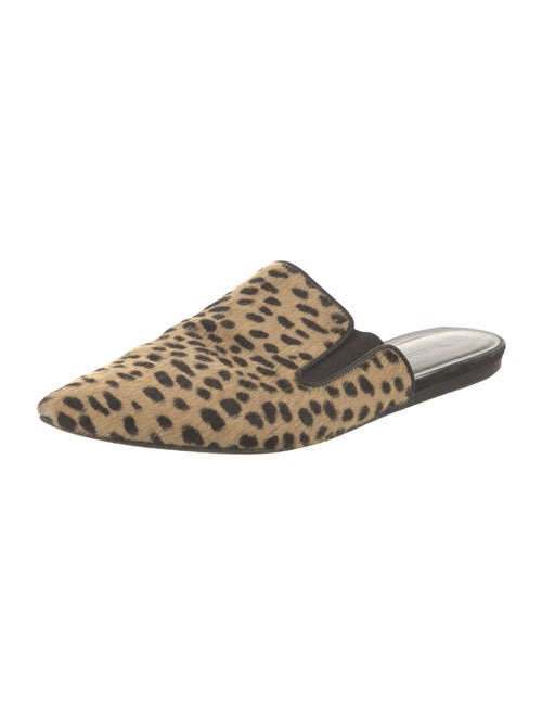 Jenni Kayne Ponyhair Animal Print Mules
