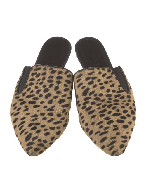 Jenni Kayne Ponyhair Animal Print Mules