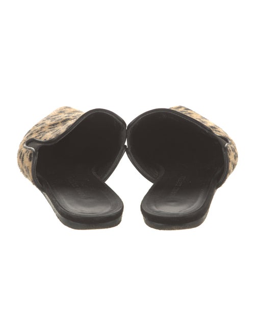 Jenni Kayne Ponyhair Animal Print Mules