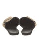 Jenni Kayne Ponyhair Animal Print Mules