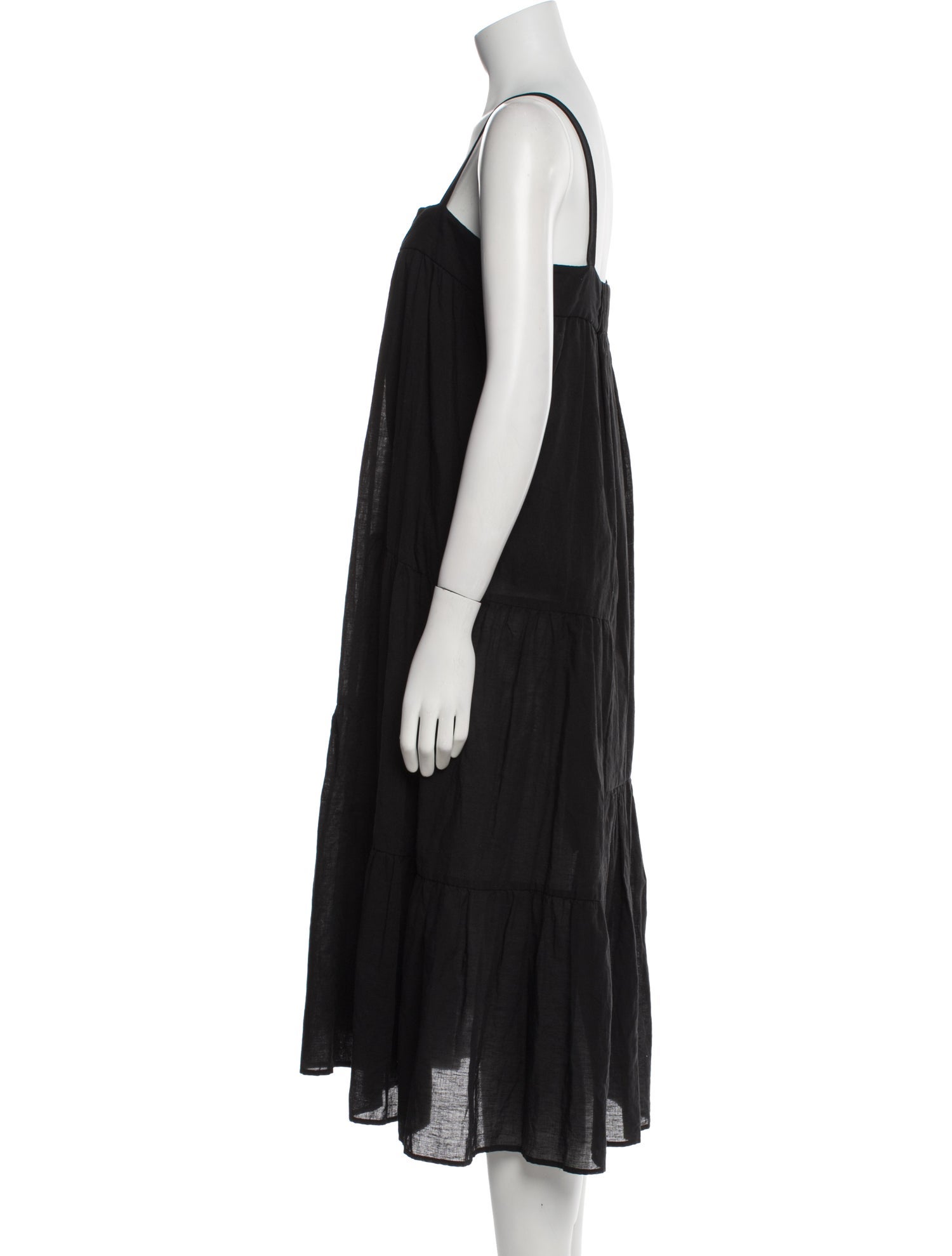 Jenni Kayne Square Neckline Midi Length Dress