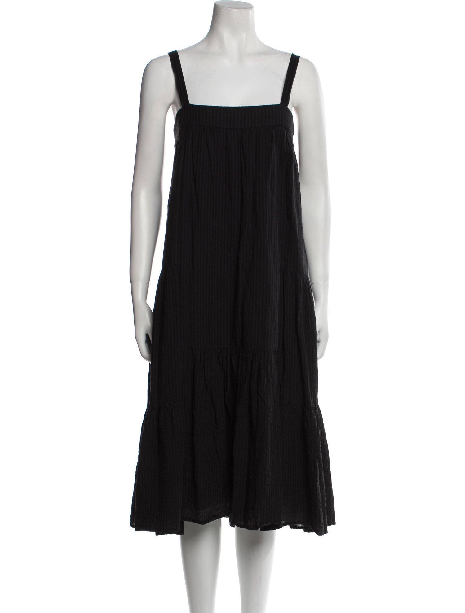 Jenni Kayne Square Neckline Midi Length Dress