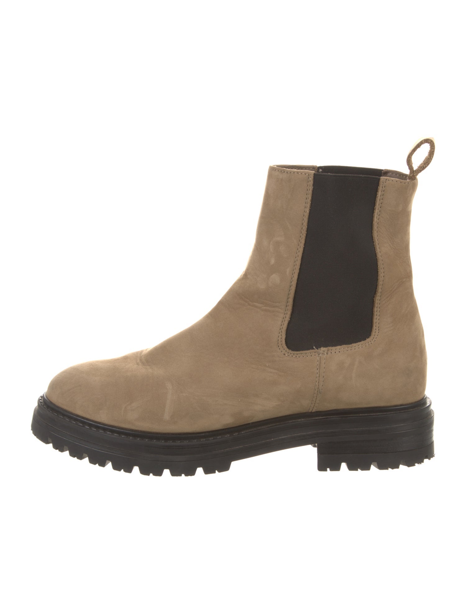 Jenni Kayne Suede Colorblock Pattern Chelsea Boots