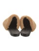 Jenni Kayne Shearling Fur Trim Mules