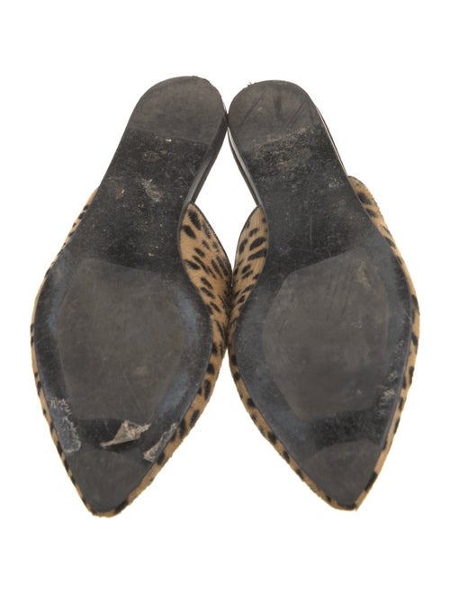 Jenni Kayne Ponyhair Animal Print Mules