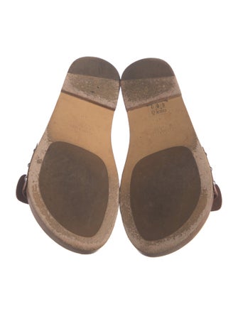 Jenni Kayne Leather Studded Accents Slides