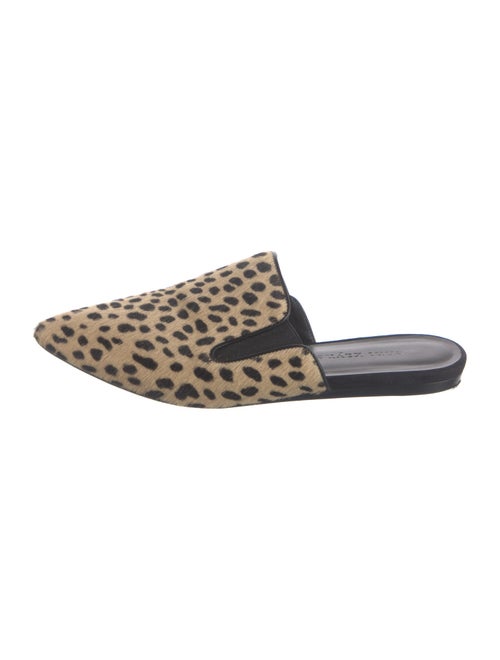 Jenni Kayne Ponyhair Animal Print Mules
