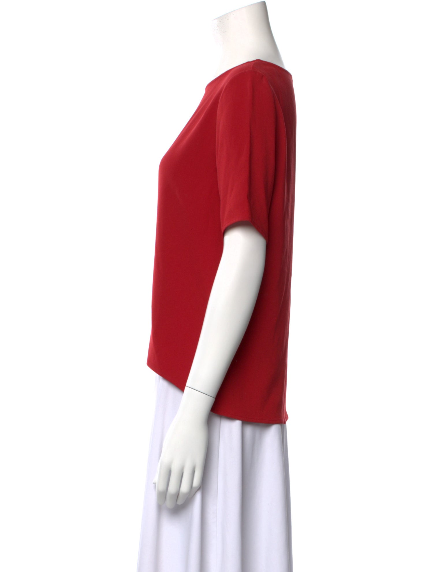 Jenni Kayne Bateau Neckline Short Sleeve T-Shirt