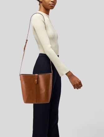 Jenni Kayne Leather Messenger Bag