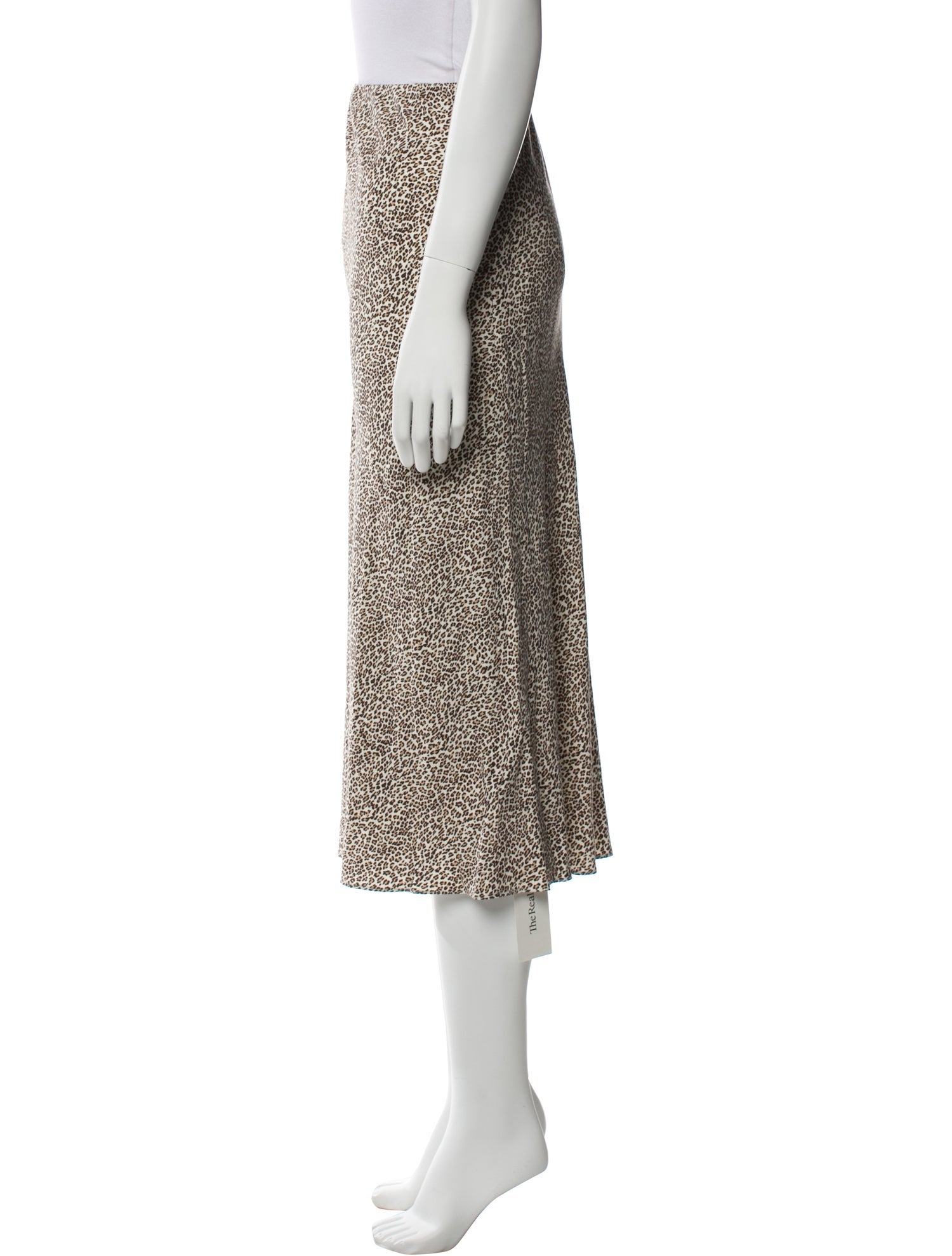 Jenni Kayne Animal Print Midi Length Skirt