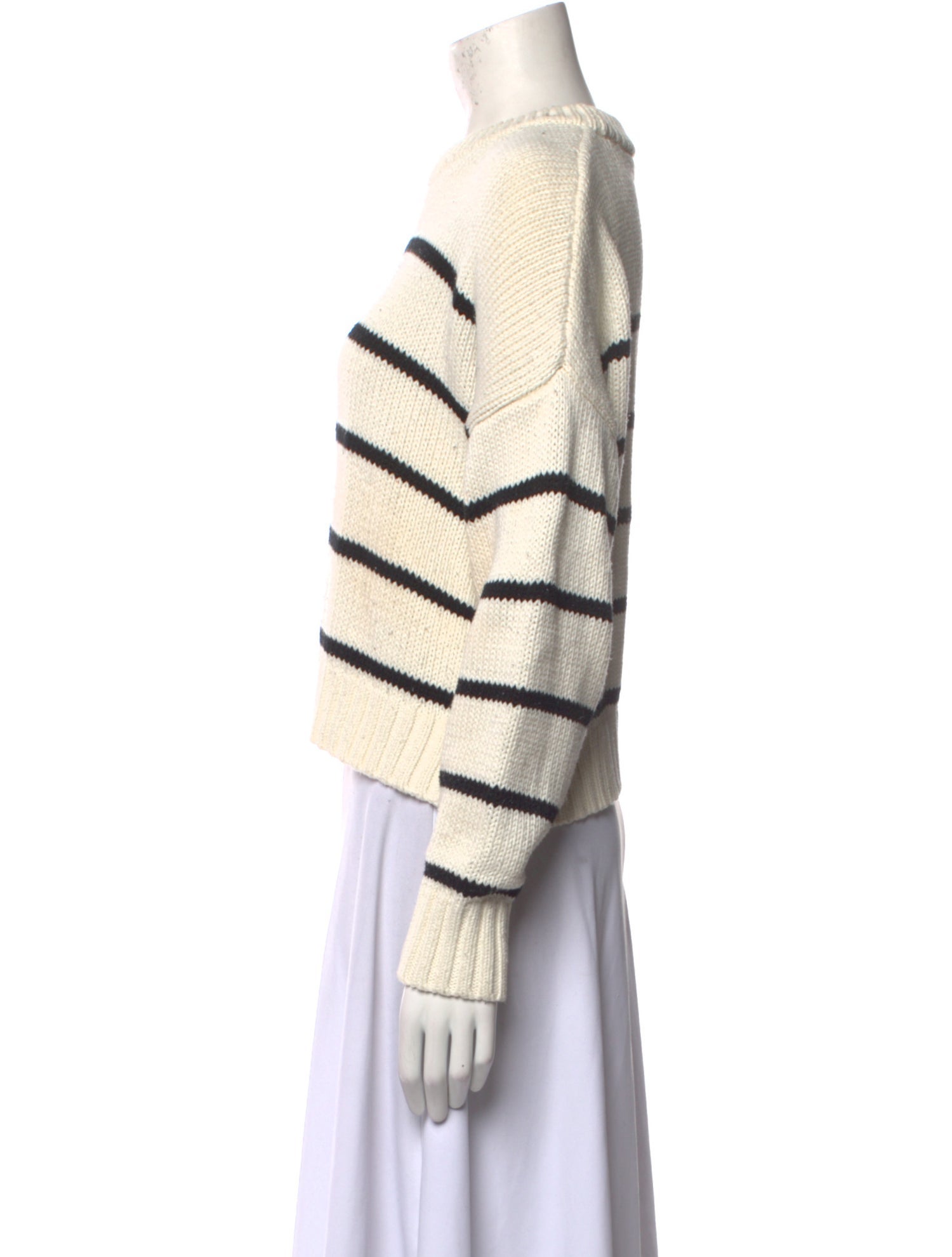 Jenni Kayne Striped Crew Neck Sweater