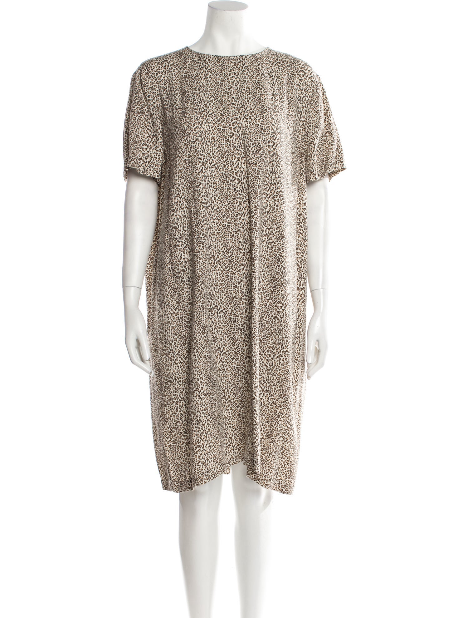 Jenni Kayne Animal Print Knee-Length Dress