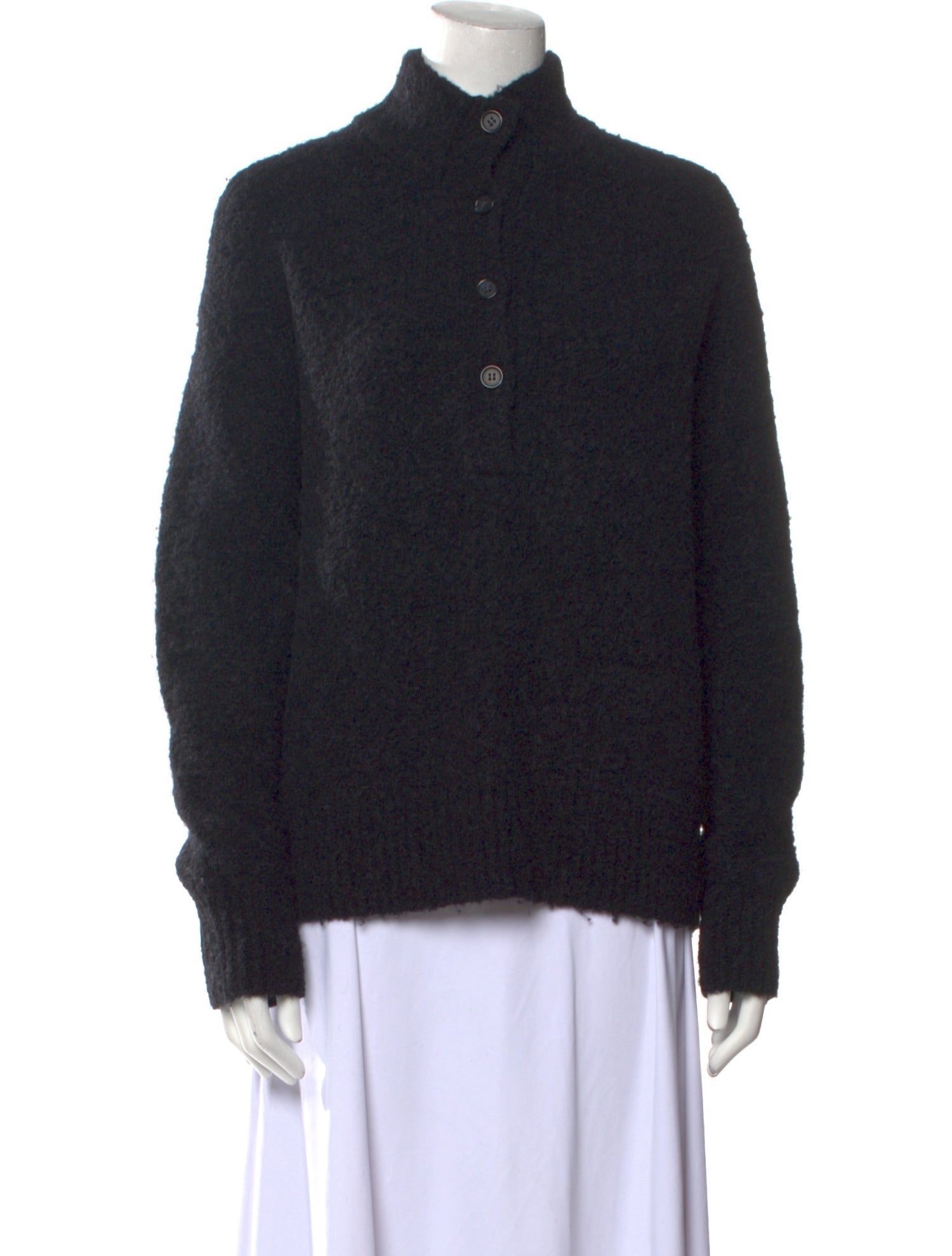 Jenni Kayne Alpaca Mock Neck Sweater