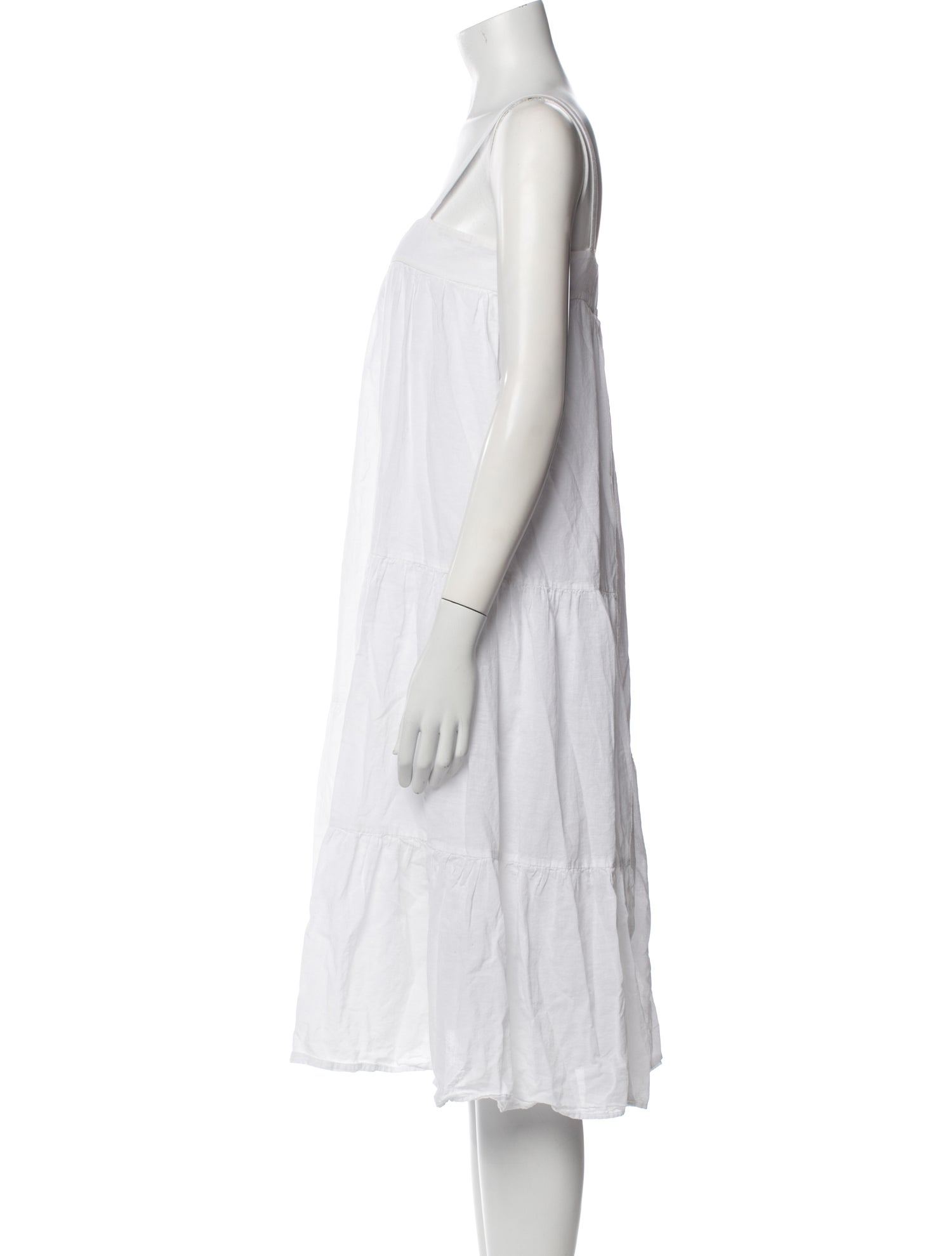 Jenni Kayne Square Neckline Midi Length Dress